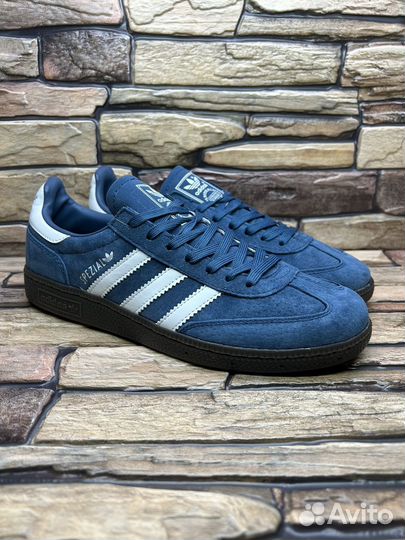 Кроссовки adidas handball spezial navy white 44