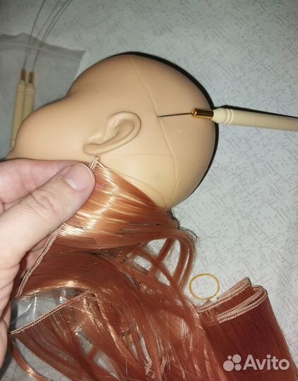 Петля для ремонта волос кукл