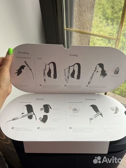 Dyson стайлер long, с чеком и гарантией