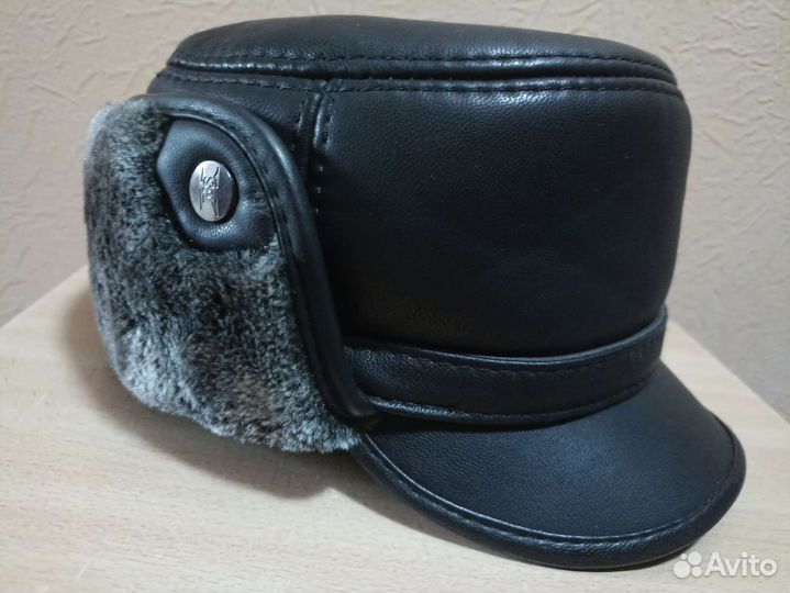 Шапка ушанка мужская зимняя