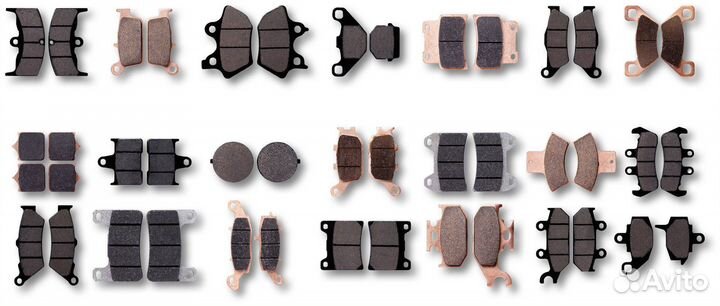 Тормозные колодки для мотоцикла TRW, Nissin и др