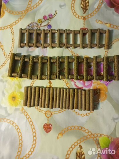 Лесенка для попугаев и грызунов