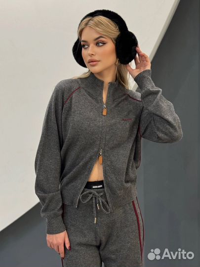 Кашемировый спортивный костюм Miu miu lux