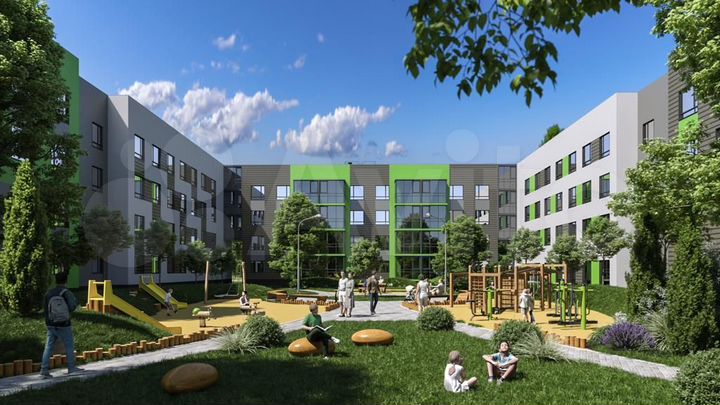 1-к. квартира, 36,6 м², 3/4 эт.