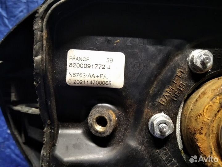 Подушка безопасности в руль Renault Kangoo 1