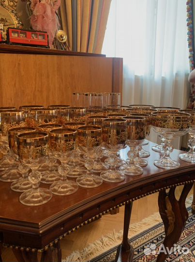 Рюмки фужеры бокалы Богемия