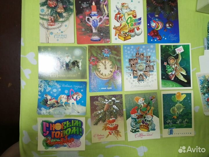 Поздравительные открытки СССР 80х годов