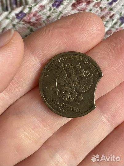 Монета. Заводской брак