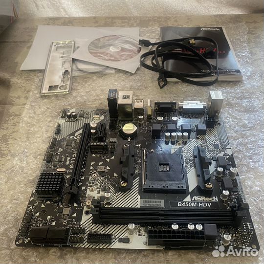 Материнская плата ASRock B450M-HDV R4.0