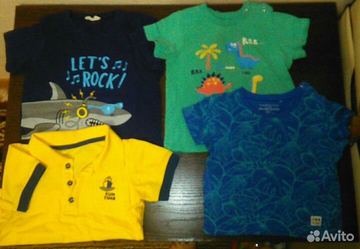 Вещи пакетом для мальчика 12-18 месяцев