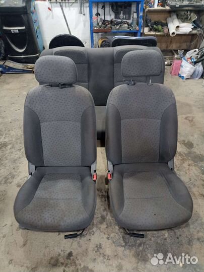 Сиденья,салон Kia Rio 1 2000-2005г. Sedan