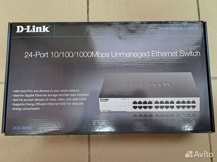 Коммутатор D-Link DGS-1024C