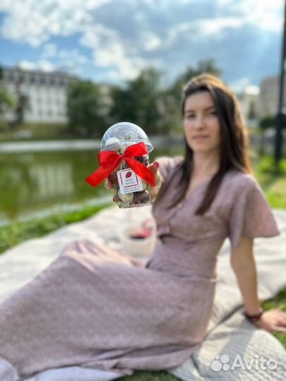 Клубника в шоколаде стаканчик