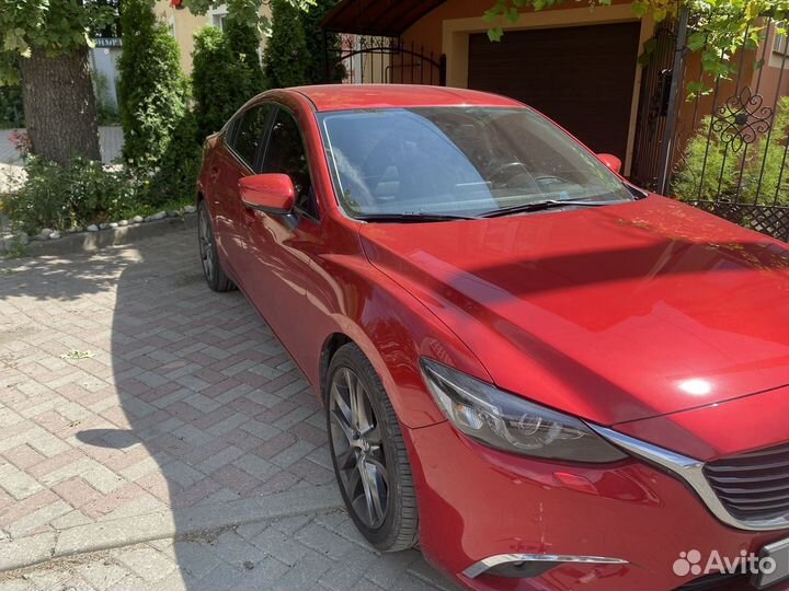 Mazda 6 2.5 AT, 2017, 90 000 км