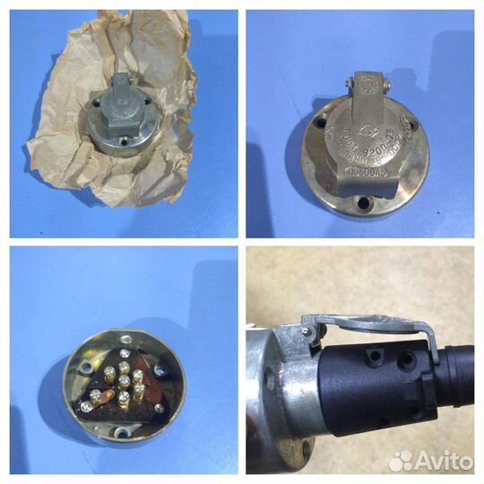 Советская железная розетка 7 пин без проводов И Б