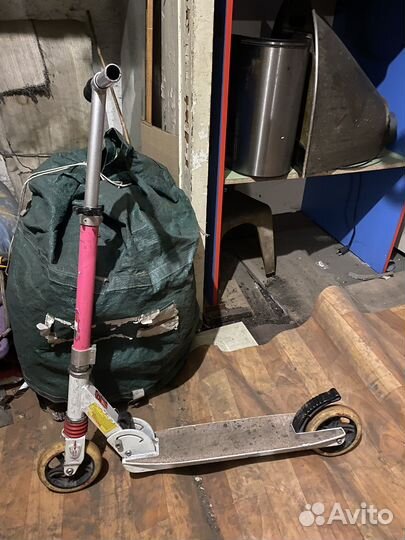 Самокат детский двухколесный бу