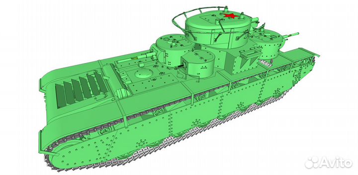 Деталь для печати на 3D принтере и чпу станке