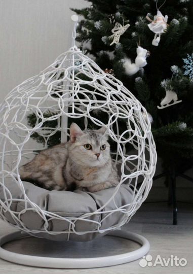 Плетенный домик для кошек
