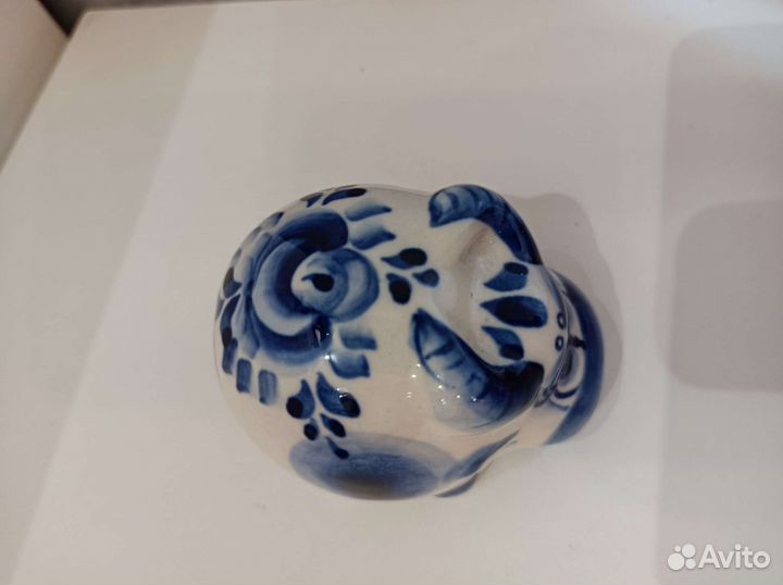 Сувенир гжель бык