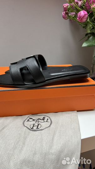 Шлёпанцы hermes oran