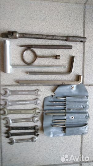Комплект ручного инструмента СССР автомобилиста
