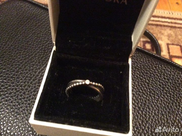 Серебряное кольцо pandora