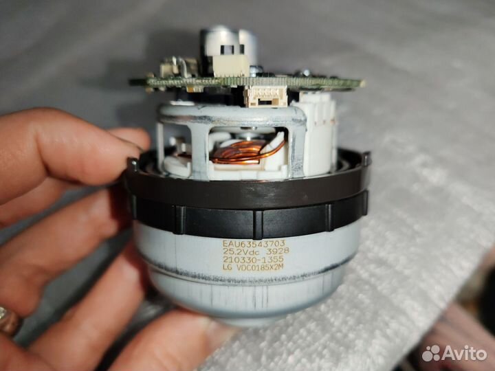 Двигатель для пылесоса LG cord zero