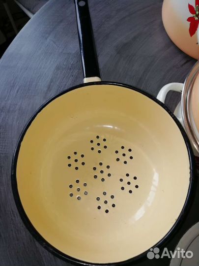 Посуда эмалированная б/у