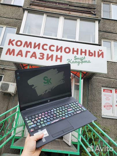 Ноутбук hp i3 1005g 8ozu 2gb 500hdd к03