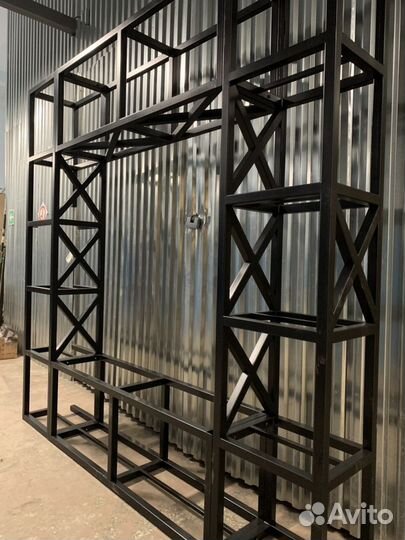 Дровница лофт