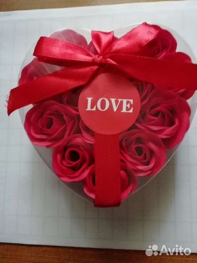 Мыло ручной работы в подарочной упаковке 