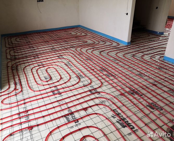 Монтаж котельные отопление водоснабжение