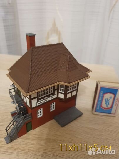 Модель домика железнодорожников