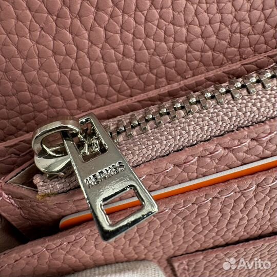 Кошелек Hermes розовый