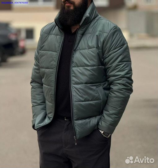 Мужская куртка стежка (все размеры) (Арт.38369)