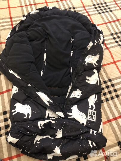 Зимний конверт в коляску