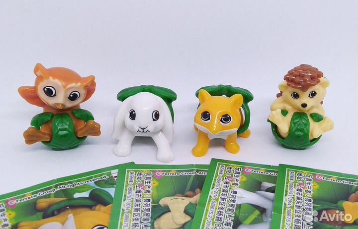 Серии киндер-сюрприз, Пасха, животные