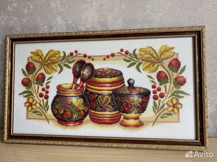 Картина вышивкой