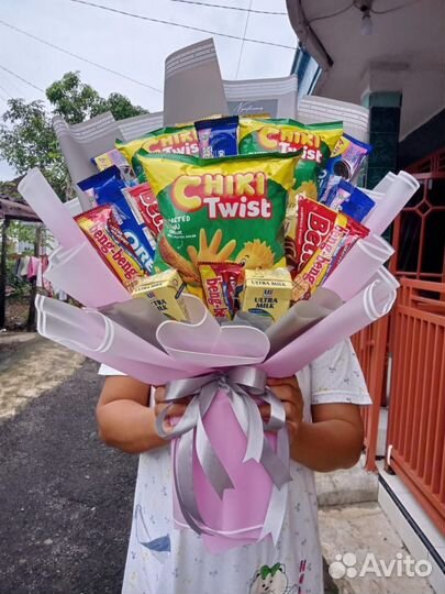 Съедобные букеты шоколадные сладкие подарки