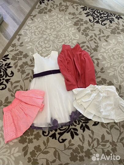 Пакет вещей на девочку рост 116-128