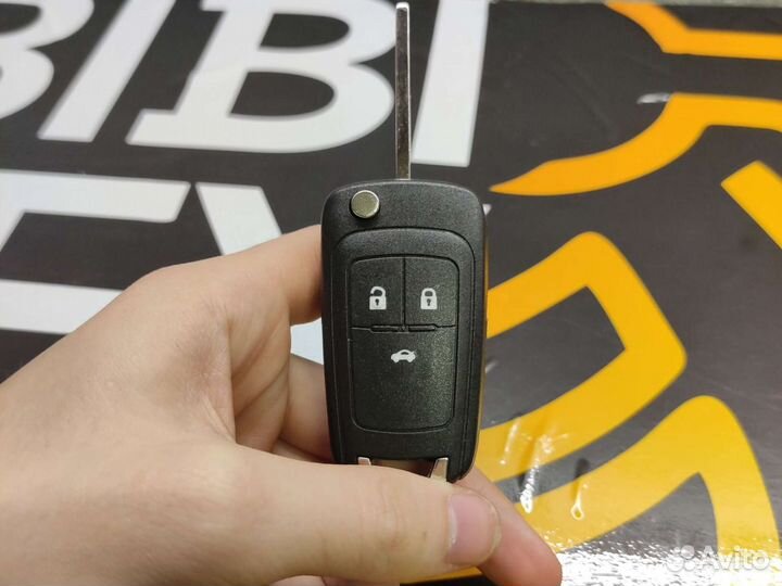 Корпус выкидного ключа Opel на 3 кнопки