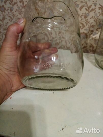Банки для консервирования. 1,5 л. 2 шт. Красивые