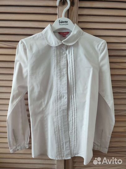 2 блузки школьные 140-146