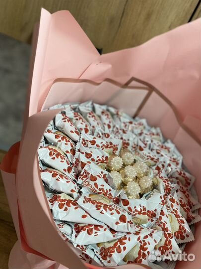 Цветы из канфет