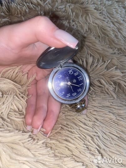 Карманные часы молния СССР