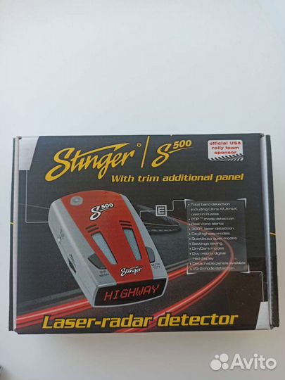 Радар детектор Stinger S500
