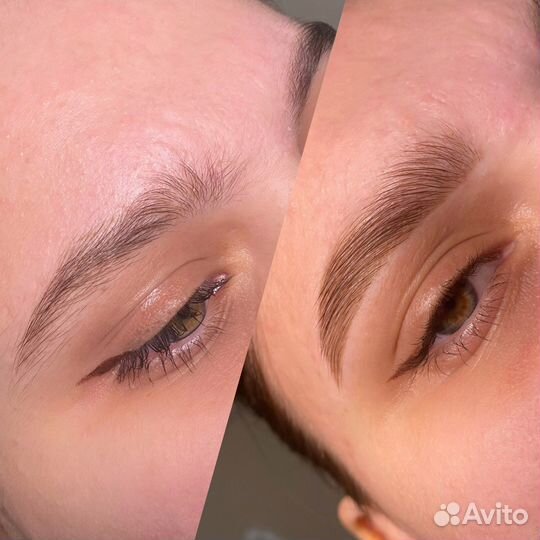 Наращивание и ламинирование ресниц, бровист