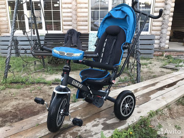 Детский велосипед bmw трехколесный