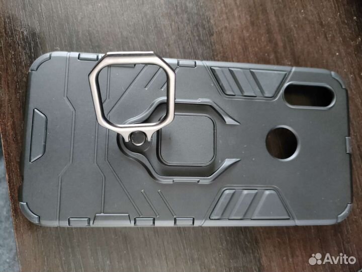 Чехол противоударный с кольцом Huawei P20 Lite