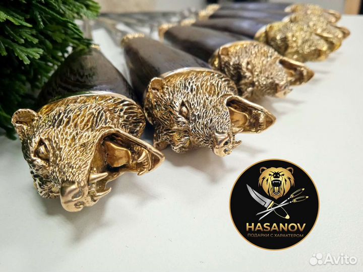 Шампура с головами зверей